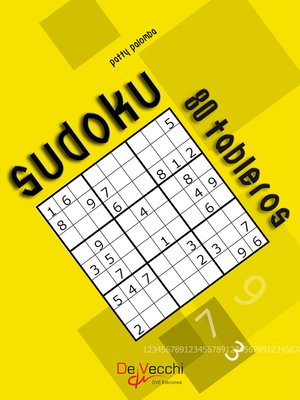 cover image of Sudoku--80 tableros